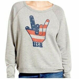 Project Social T Hang Loose USA Sweatshirt Size S